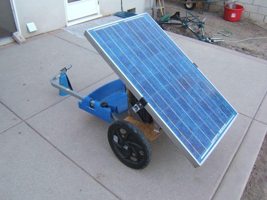 Cómo hacer un generador solar móvil