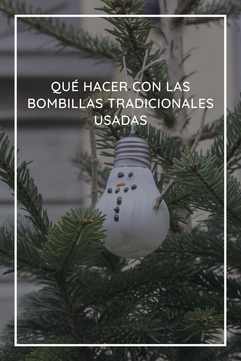 Qué hacer con las bombillas tradicionales usadas