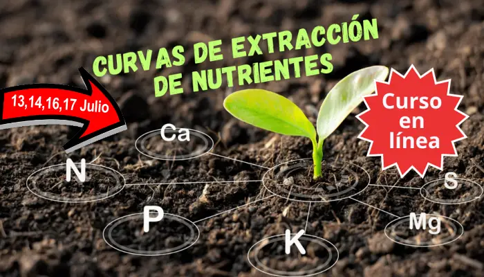Curso en línea: Curvas de Extracción de Nutrientes